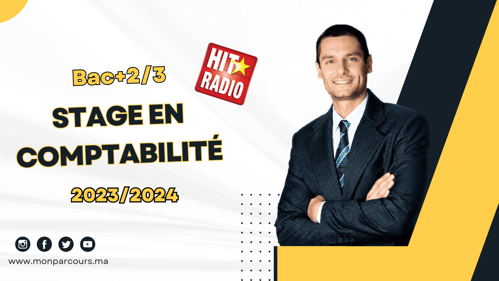 Offre de Stage en Comptabilité Bac+2/+3 chez Hit Radio