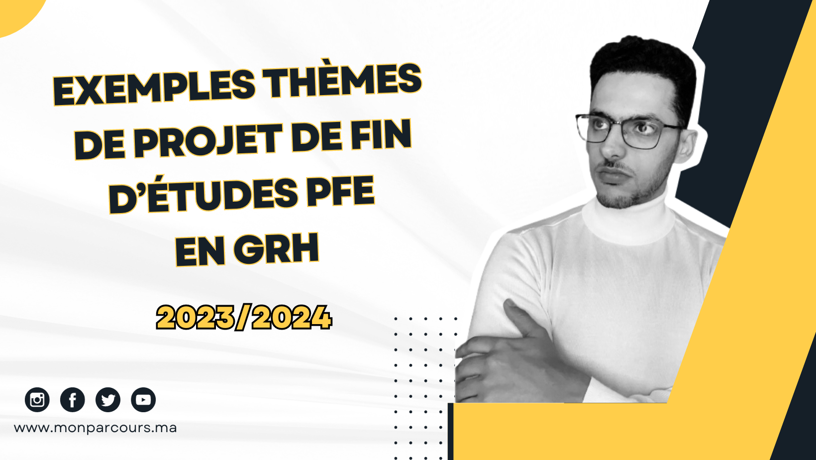 Exemples Thèmes de Projet de Fin D’études PFE en Gestion des Ressources Humaines GRH 2023 2024 Maroc