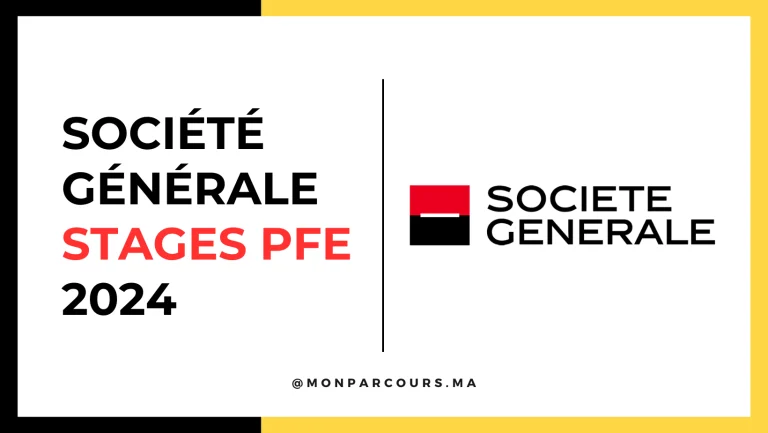 Société Générale Stages PFE 2024