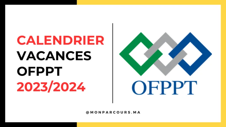 Calendrier Vacances OFPPT 2023/2024