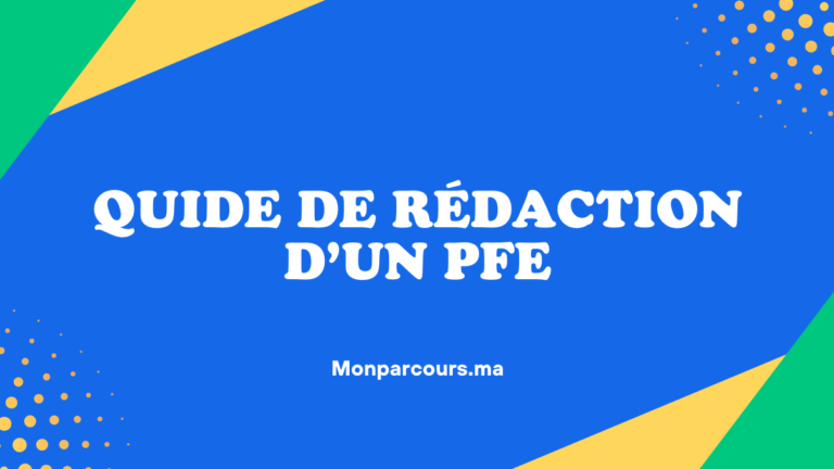 Guide PFE Licence